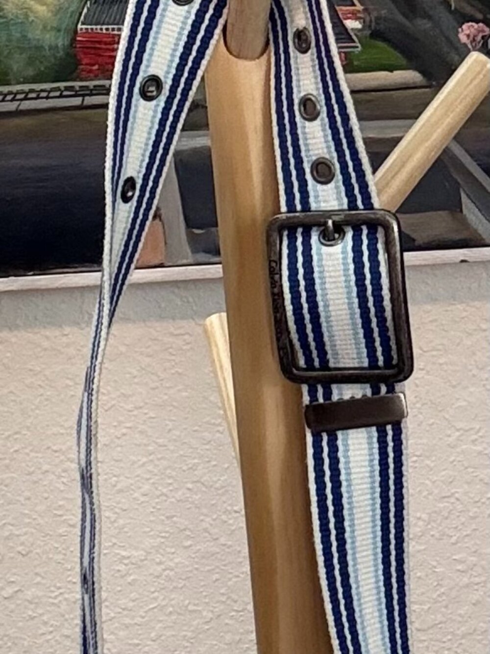 ⚓️ Y2K Calvin Klein Jeans Striped Web Belt | Y2K‎ Nautical